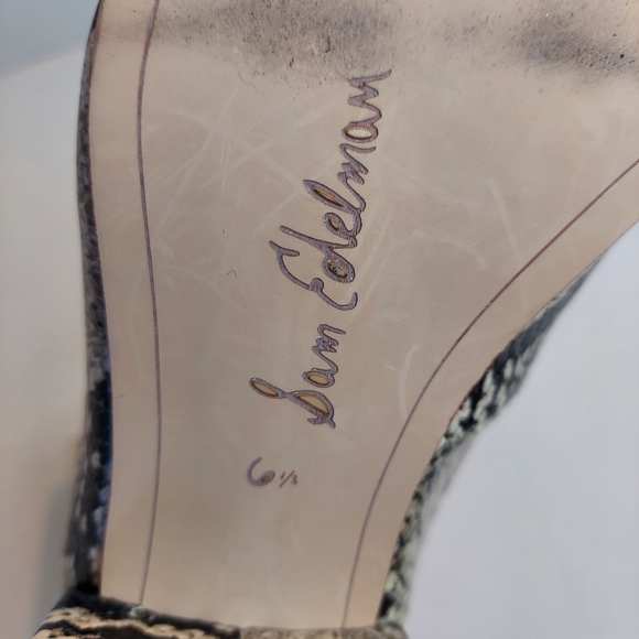 Sam Edelman Jamille Snake Embossed Loafers - Picture 13 of 13